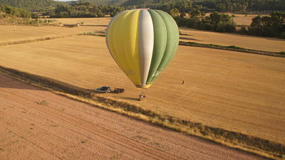 Vol en montgolfière dans l'Anoia