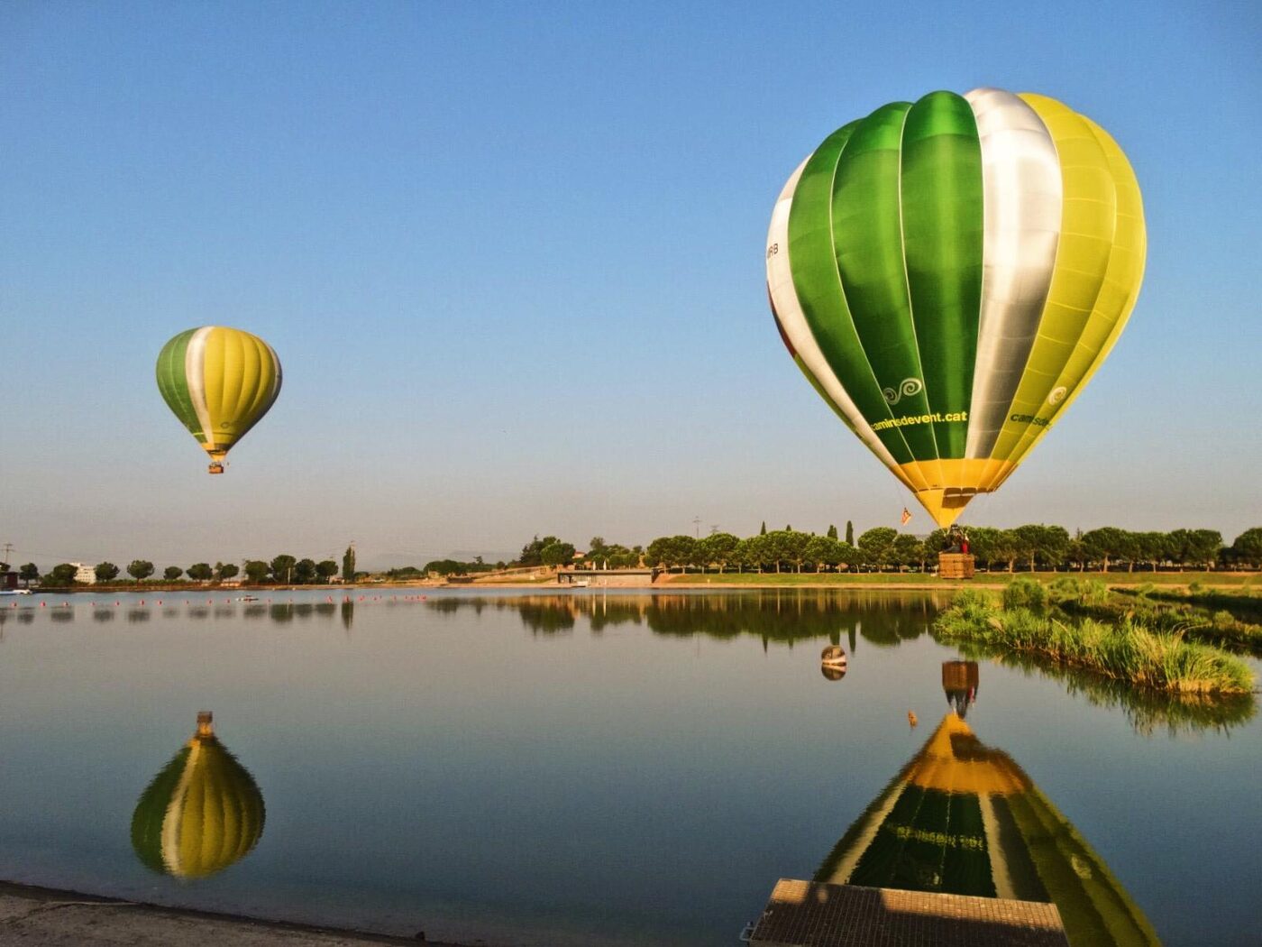 Cesta del globo de Camins de Vent