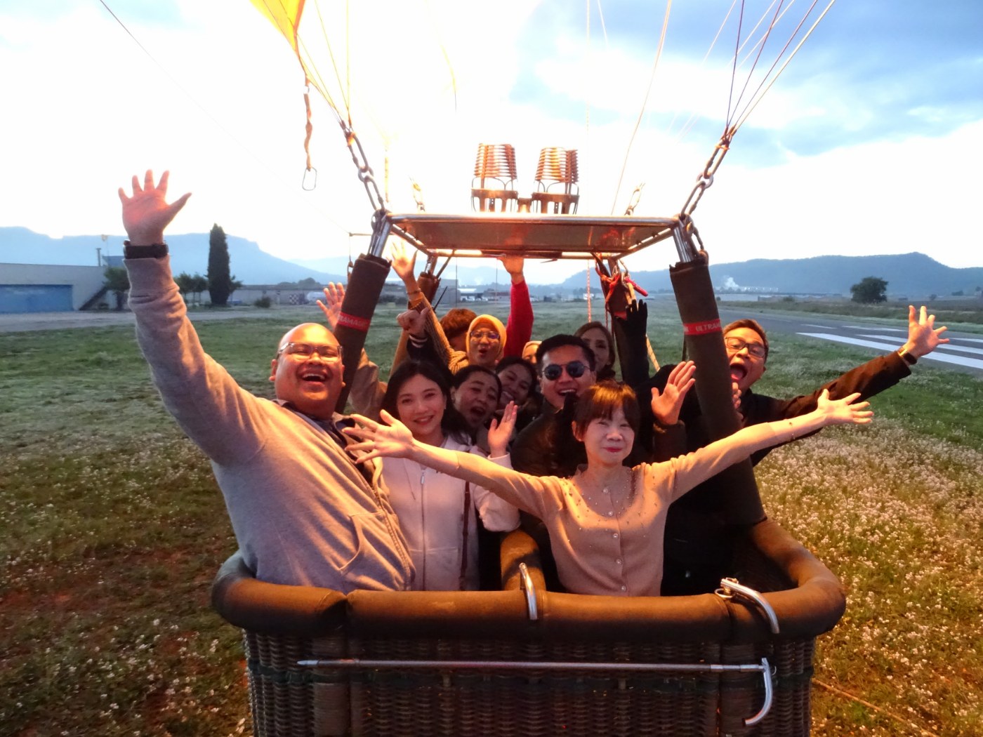 team building vuelo en globo barcelona