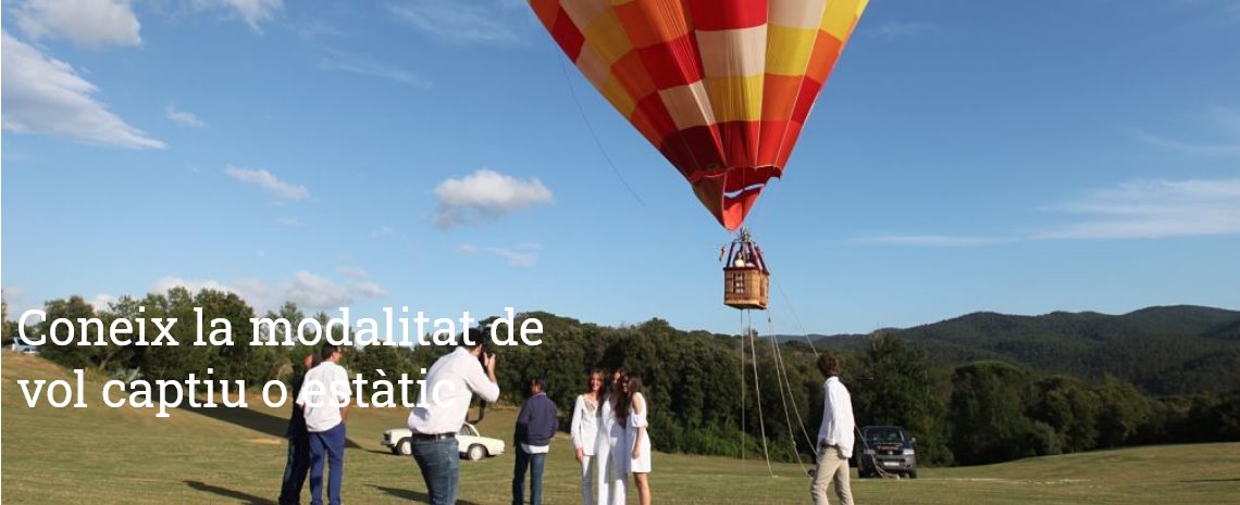 Vuelos cautivos para eventos